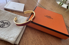Hermès Armreif goldfarben