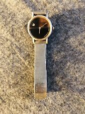 Damenuhr Movado Zenith Quartz 70er Jahre Silber Antik