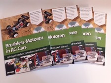 5 Stück Fachbuch mit DVD Brushless-Motoren in RC-Cars für Modellbauer (E172)