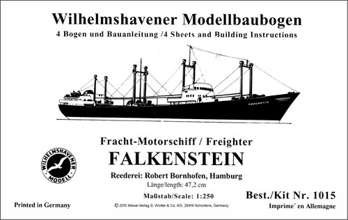 Möwe modell 1015 frachter - möwe-modell, "frachter