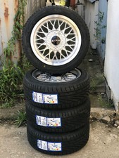 4x neu RETRO Sommerräder Ronal LS 15" 4x100 Felgen Toyo Reifen VW Golf 1 2 Jetta