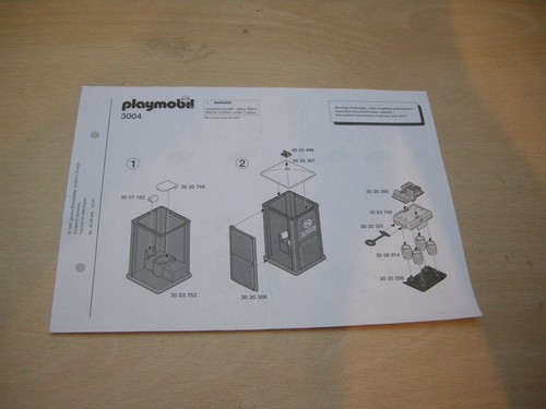 Playmobil pl852 bauplan von - pl852,,