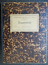 Old certificate book