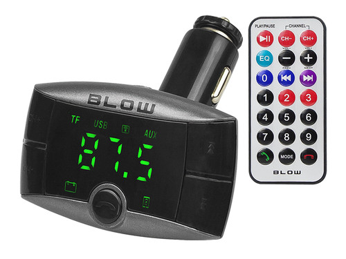 Lcd transmitter autoradio - lcd, fm