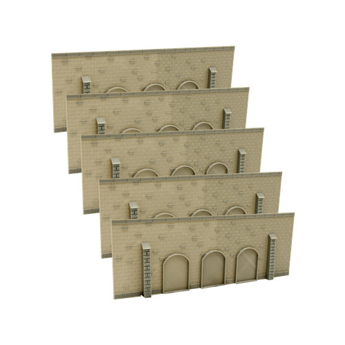 Spur backsteinmauer mit - spur, n