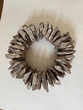 Kranz,  Adventskranz aus Natur-Baum-Borke