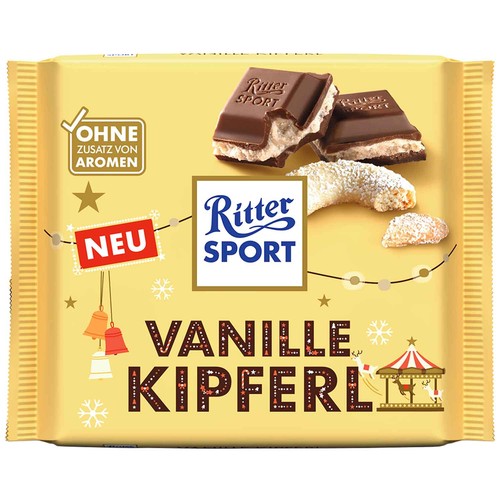 Ritter sport vanille - ritter, kipferl