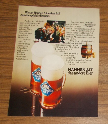 Seltene werbung hannen - seltene,