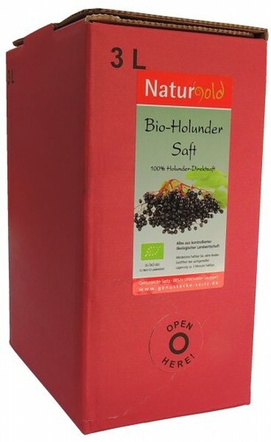 Bio holundersaft - (9,00€/1l), bio-