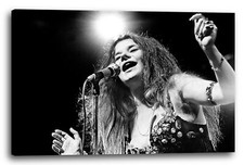 Wandbild Janis Joplin on stage