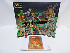 LEGO® 77015 Indiana Jones: Tempel des goldenen Götzen + Anleitung + Karton