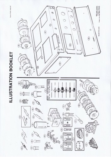 Illustration booklet mit