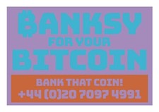 Banksy For Your Bitcoin - Bank