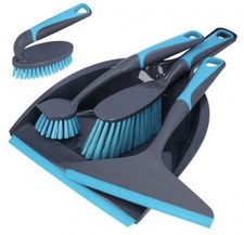 Reinigungsset Kunststoff grau