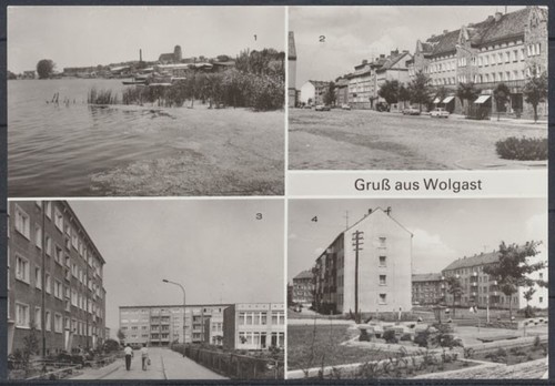 Wolgast der peene - an,