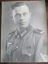 Großes Portrait Foto Soldat