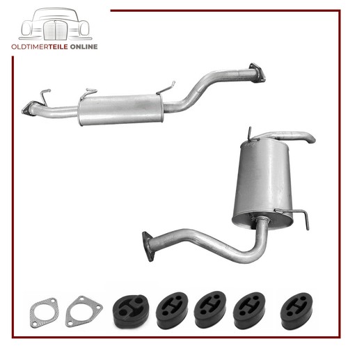 Auspuff set für - auspuff,