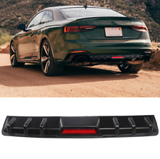 Heckdiffusor Licht Heck Diffusor Lippe Heckstoßstange für Audi RS5 MK2 F5 A5 S5