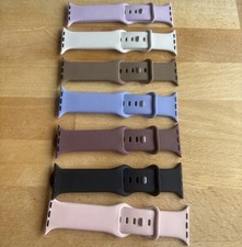 Apple Watch Armband Series 1-9/SE/Ultra Edelstahl Silicone Perlenkette Milanese