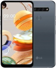 Smartphone LG K61 Q630EAW Grau