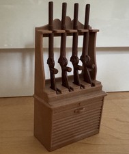 Playmobil Waffenschrank Gewehrschrank 4 Gewehre Zubehör Western Armee Cowboys