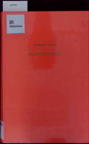 Blankwaffen ein - blankwaffen, 1.