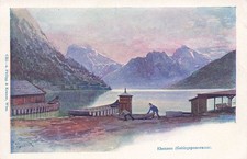 AK Ebensee Gebirgspanorama
