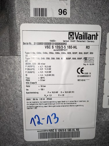 Gas brennwertgerät vaillant - gas,