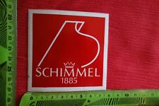 Alter Aufkleber Klavier Flügel SCHIMMEL 1885