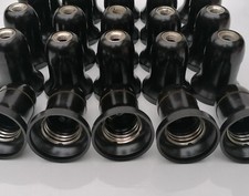 Bakelit Fassung Lampenfassung E27 Bauhaus für Art Deco Lampen alt Vintage