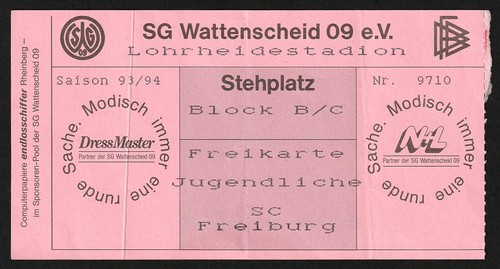 Ticket 1993 sg - |,