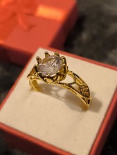 Ring großer Zirkonia 1 cm