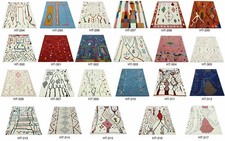 Wollteppich Bunt Berber Muster