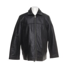 Scania, Lederjacke, Herren, Größe: L, Schwarz, Polyester/Leder, Einfarbig #NbM