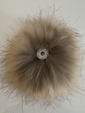 Echtfell Bommel Echt Pelz, ideal für Mützen 