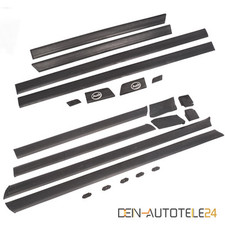 Zierleisten oben+unten Türleisten Schutzleisten für Audi 100 A6 Limo. Avant C4