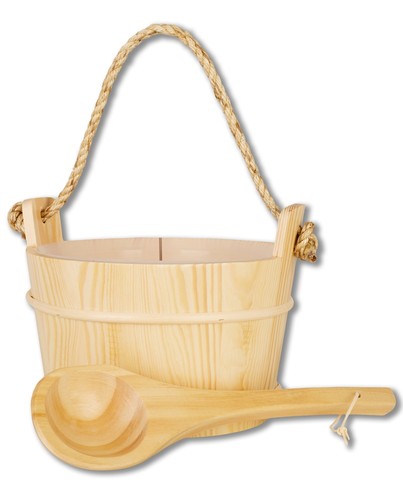 Saunaset kübel mit - (6l,