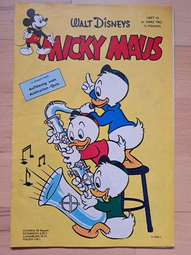 Micky maus vom 3 1962 - maus, 24.3.1962