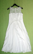 NEUES ungetragenes elegantes weißes Kleid von IVY & OAK, Gr. 38