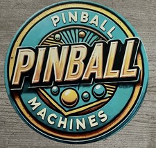 Pinball Flipper Blechschild