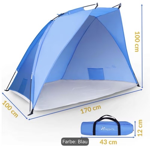Strandmuschel pop up - uv,