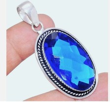 Royal Blue Topas Edelstein 925