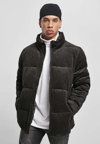 Boxy corduroy puffer jacket - boxy,