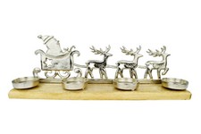 Holztablett Santa mit