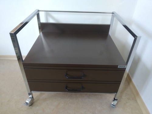Brauner mobiler vielzweckwagen - brauner,