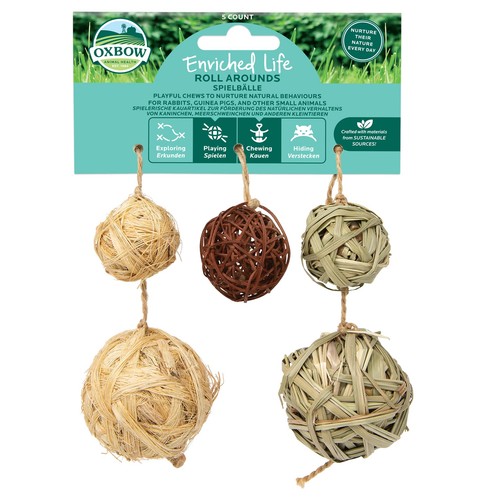 Kaninchen spielzeug oxbow roll - spielzeug,