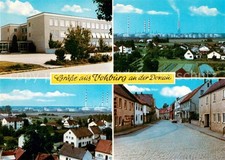 Vohburg Donau Schule Panorama Strassenpartie