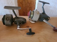 2 Alte Angelrollen DAM Shakespeare Quick Sammler Retro Vintage