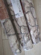 3 Rollen Vliestapete Terra Naturstein Steinmauer Bruchsteinoptik AS Creation