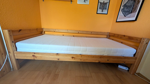 Flexa massiv holz - massiv, hochbett